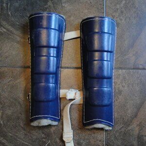 Vintage Broomball Leg Guard